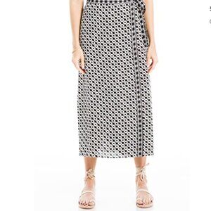 NWT - Max Studio - Black and White - Maxi Skirt - Size Medium